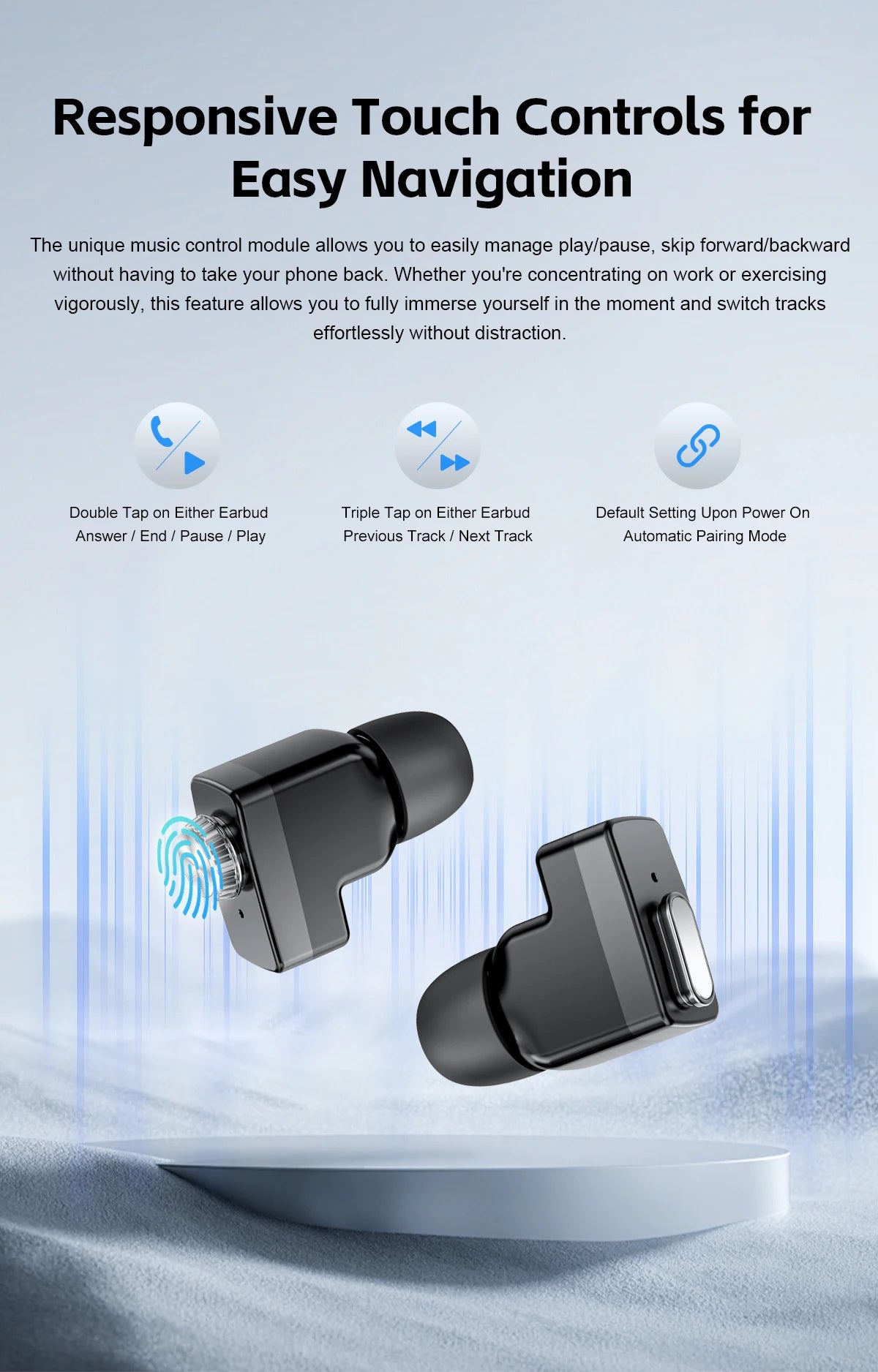 Xiaomi New 2 in 1 Smart Watch With Earbuds Smartwatch TWS Bluetooth Earphone