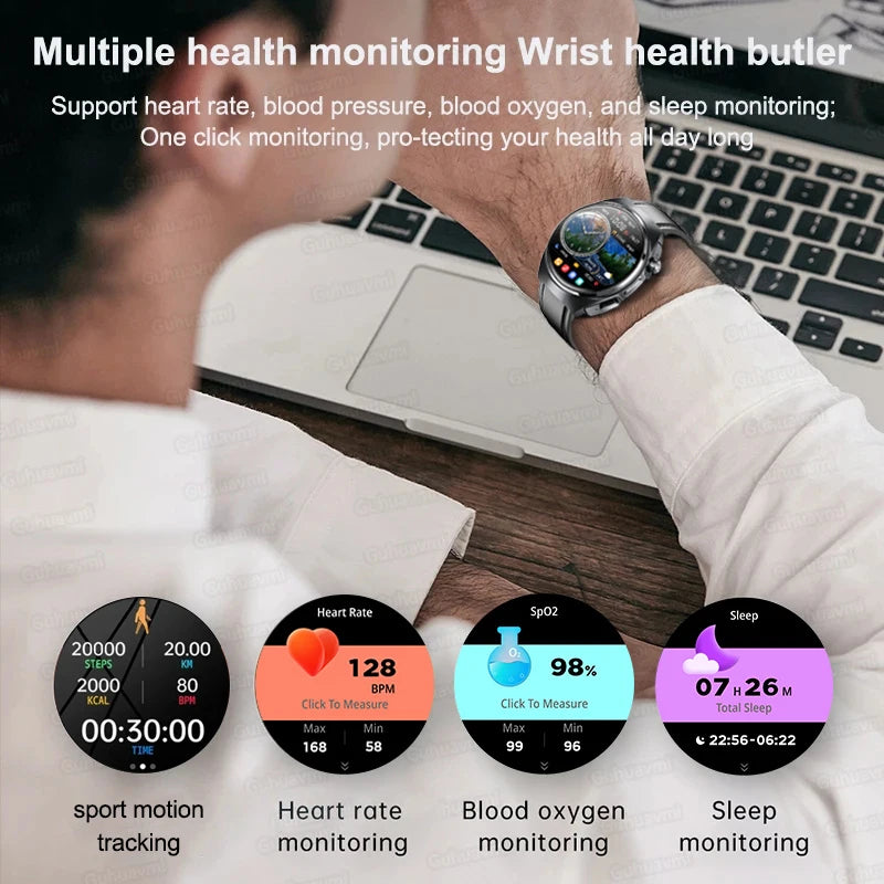 Xiaomi New 2 in 1 Smart Watch With Earbuds Smartwatch TWS Bluetooth Earphone